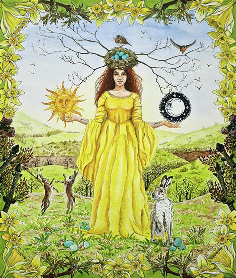 Pagan associations with the spring equinox